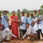 राजकीय उच्च माध्यमिक विद्यालय नयागांव मालियान स्कूल में वृक्षारोपण किया गया