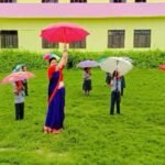 केशव इंटरनेशनल स्कूल बिजयनगर  में धूमधाम से मनाया गया अंब्रेला डे