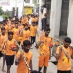 वराह सागर बघेरा से गोकणेश्वर महादेव बीसलपुर दूसरी बार कावड़ यात्रा रवाना