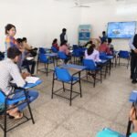 श्री प्राज्ञ महाविद्यालय में “विकसित भारत 2047” विषय पर निबंध प्रतियोगिता आयोजित