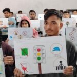 एम एल डी केकड़ी  में सड़क सुरक्षा अभियान के तहत पोस्टर एवं निबंध प्रतियोगिता