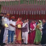 उत्कृष्ट सेवाओं के लिए आयुर्वेद औषधालय के कार्मिक सम्मानित