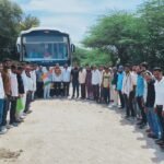 एडवोकेट अशोक  उपाध्याय के ब्यावर जिला उपाध्यक्ष (विधि विभाग) बनने पर बिजयनगर में जोरदार स्वागत