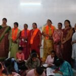 भाविप के अभिरुचि शिविर का माधवी महिला मंडल ने किया अवलोकन ,बच्चों ने दिखाया उत्साह जीता सभी का मन