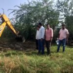 कुशायता से गोरधा जा रही बीसलपुर पाइपलाइन से 30 अवैध नल कनेक्शन काटे, नोटिस जारी