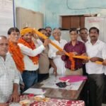 नवनियुक्त एसीबीईओ गणपतलाल मीणा का अंबेडकर संघर्ष समिति ने किया सम्मान